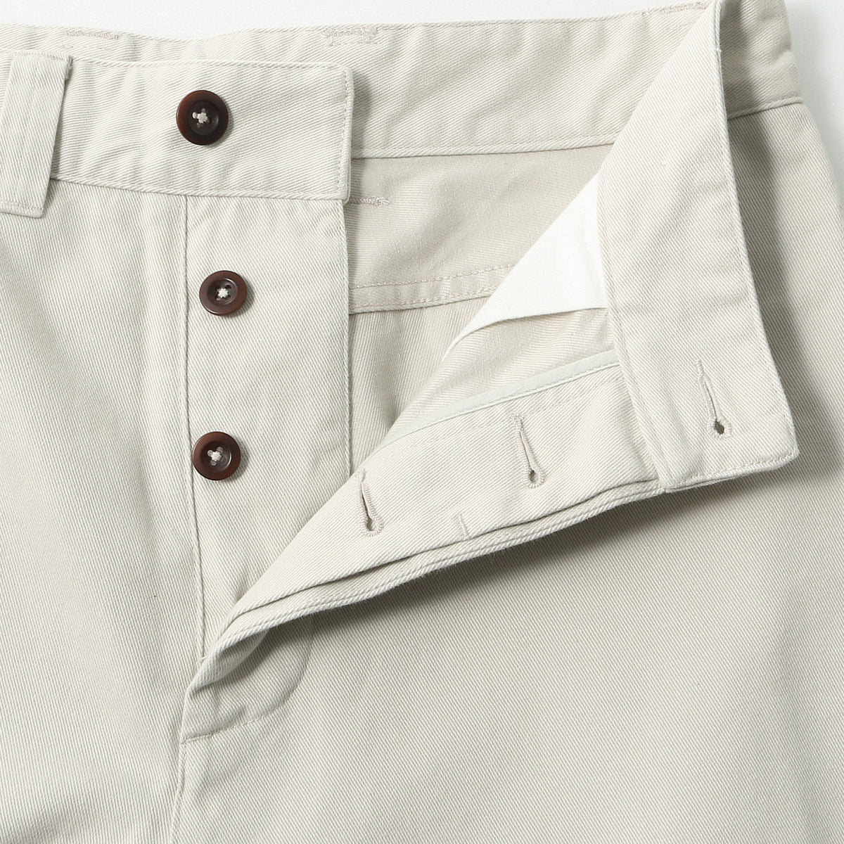 BRUSHED COTTON DRILL TROUSERS