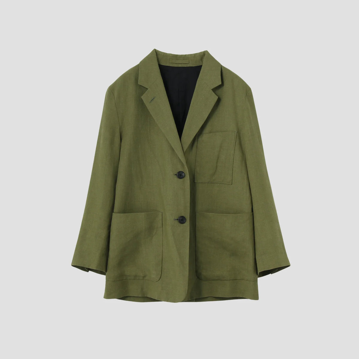 YARN DYED LINEN JACKET