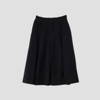 SOFT TWISTED YARN DYE COTTON SKIRT