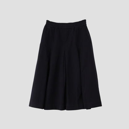 SOFT TWISTED YARN DYE COTTON SKIRT