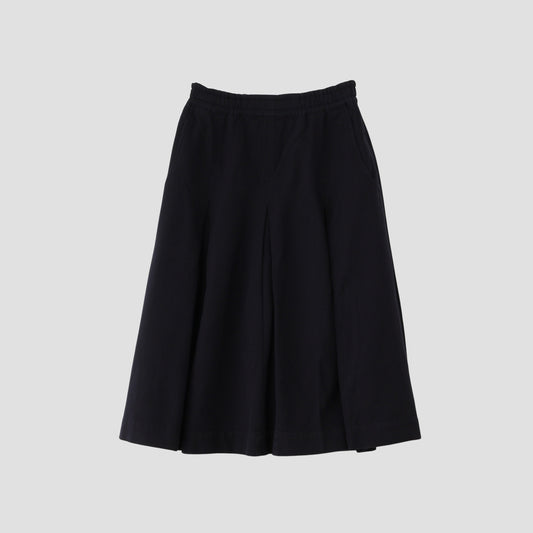 SOFT TWISTED YARN DYE COTTON SKIRT