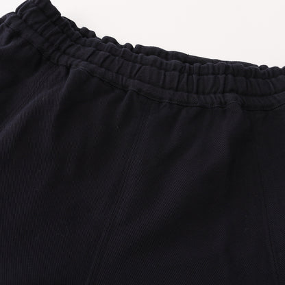SOFT TWISTED YARN DYE COTTON SKIRT