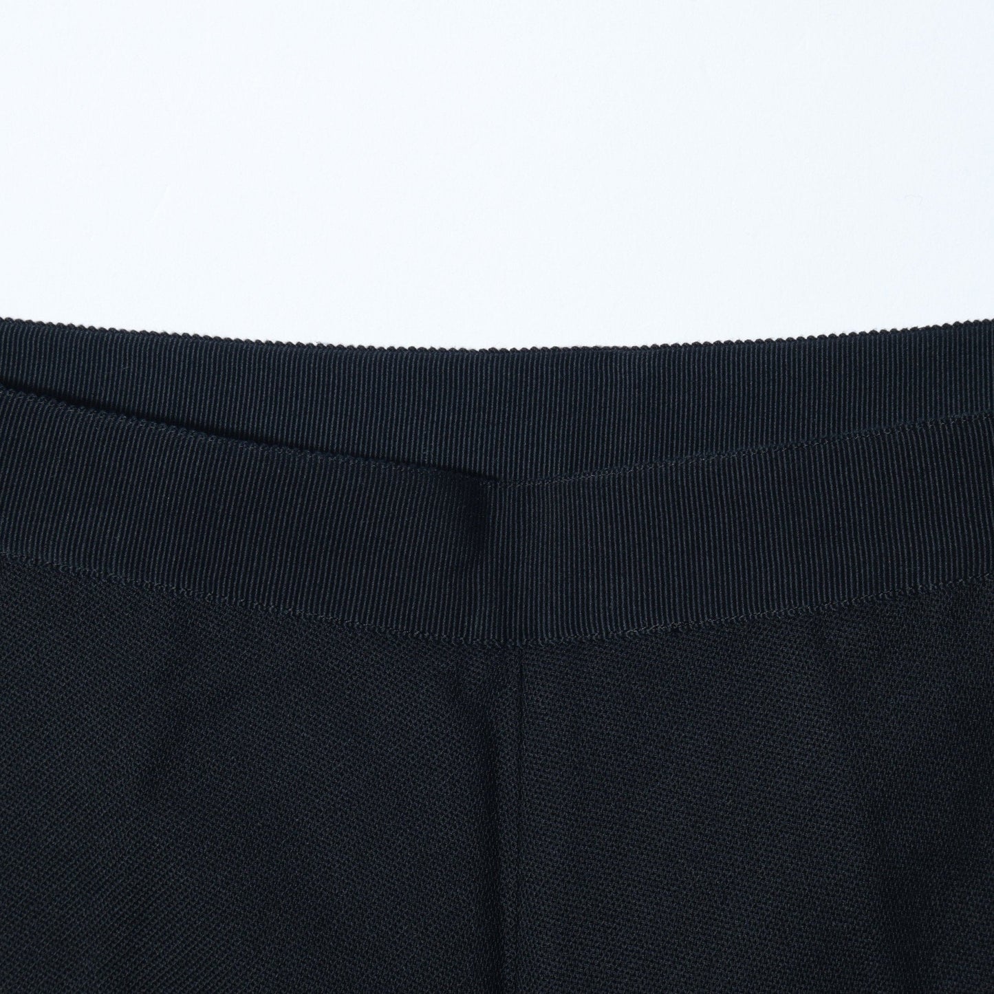 COMPACT BARATHEA WOOL TROUSERS