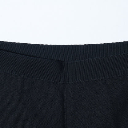 COMPACT BARATHEA WOOL TROUSERS