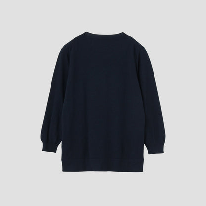 WOOL COTTON JUMPER KNIT