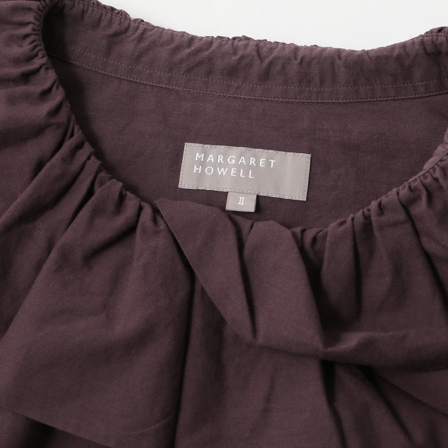 PIECE DYED WASHED COTTON SHIRT