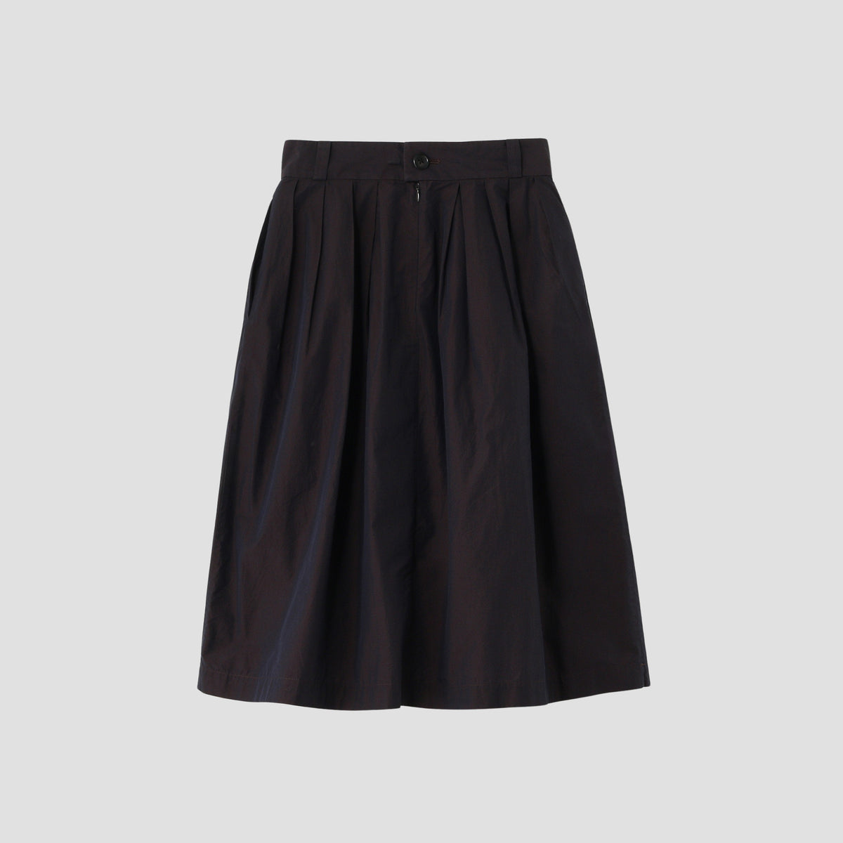 FINE COTTON CHAMBRAY SKIRT