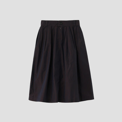 FINE COTTON CHAMBRAY SKIRT