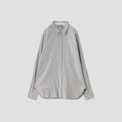 SUMMER COTTON  RAMIE OXFORD SHIRT