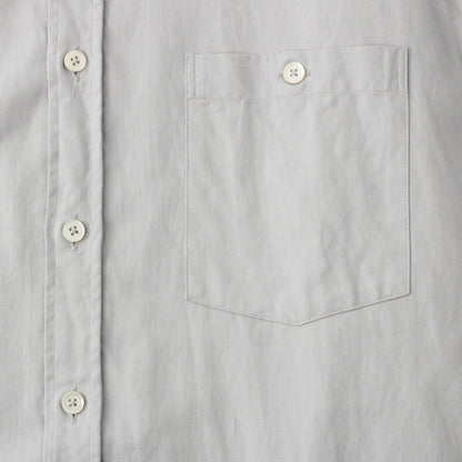 SUMMER COTTON  RAMIE OXFORD SHIRT