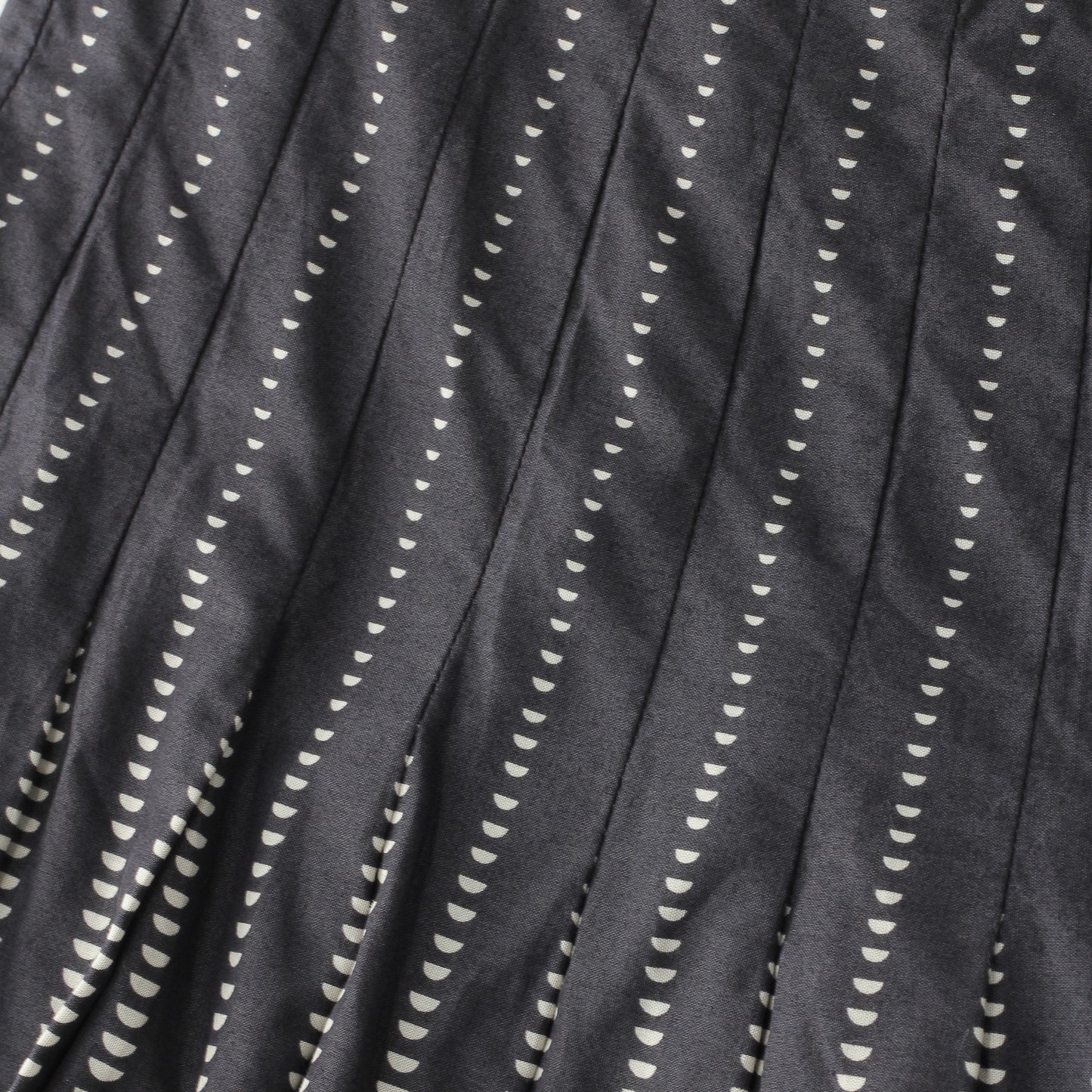 HALF MOON COTTON SKIRT