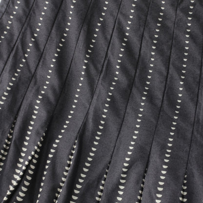HALF MOON COTTON SKIRT