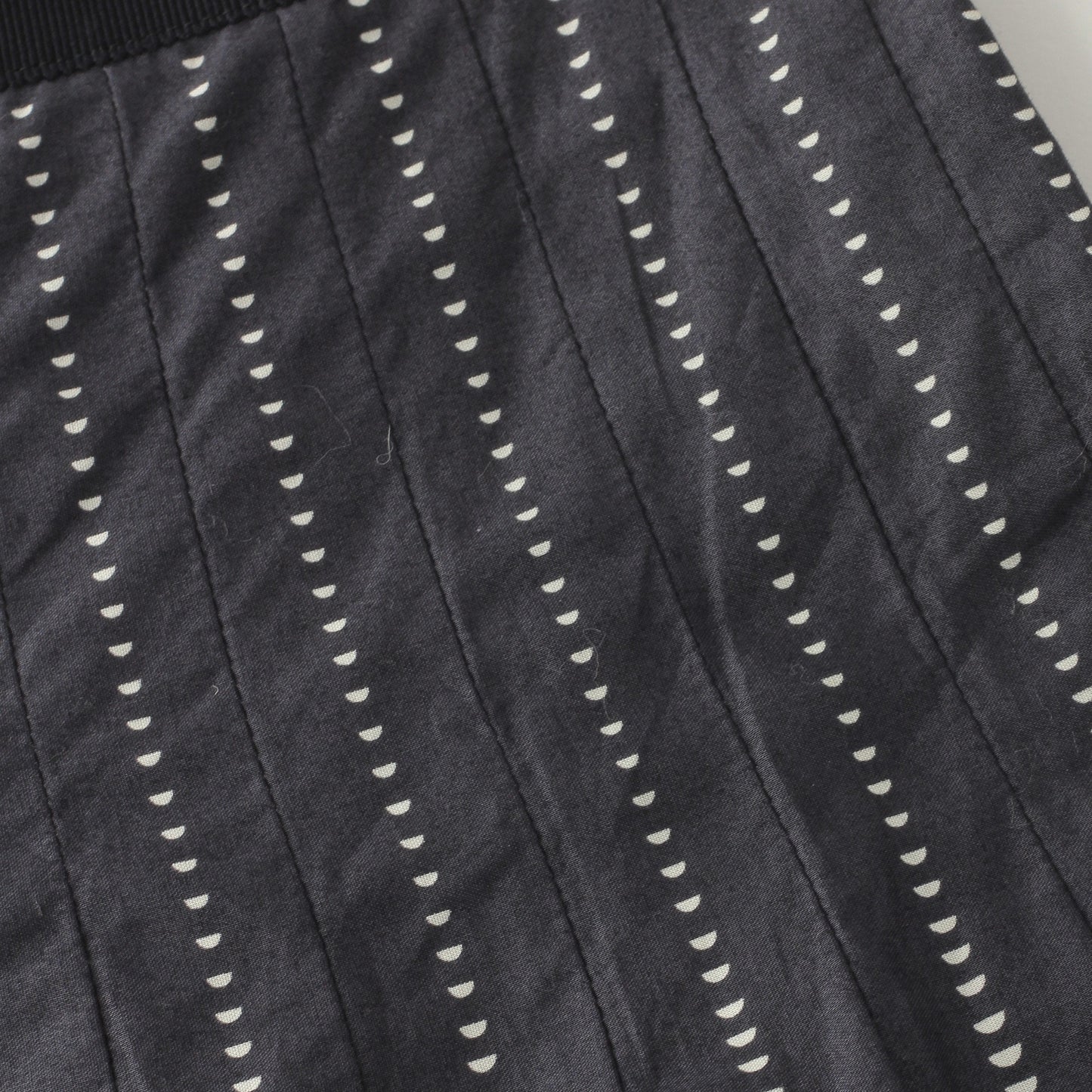 HALF MOON COTTON SKIRT