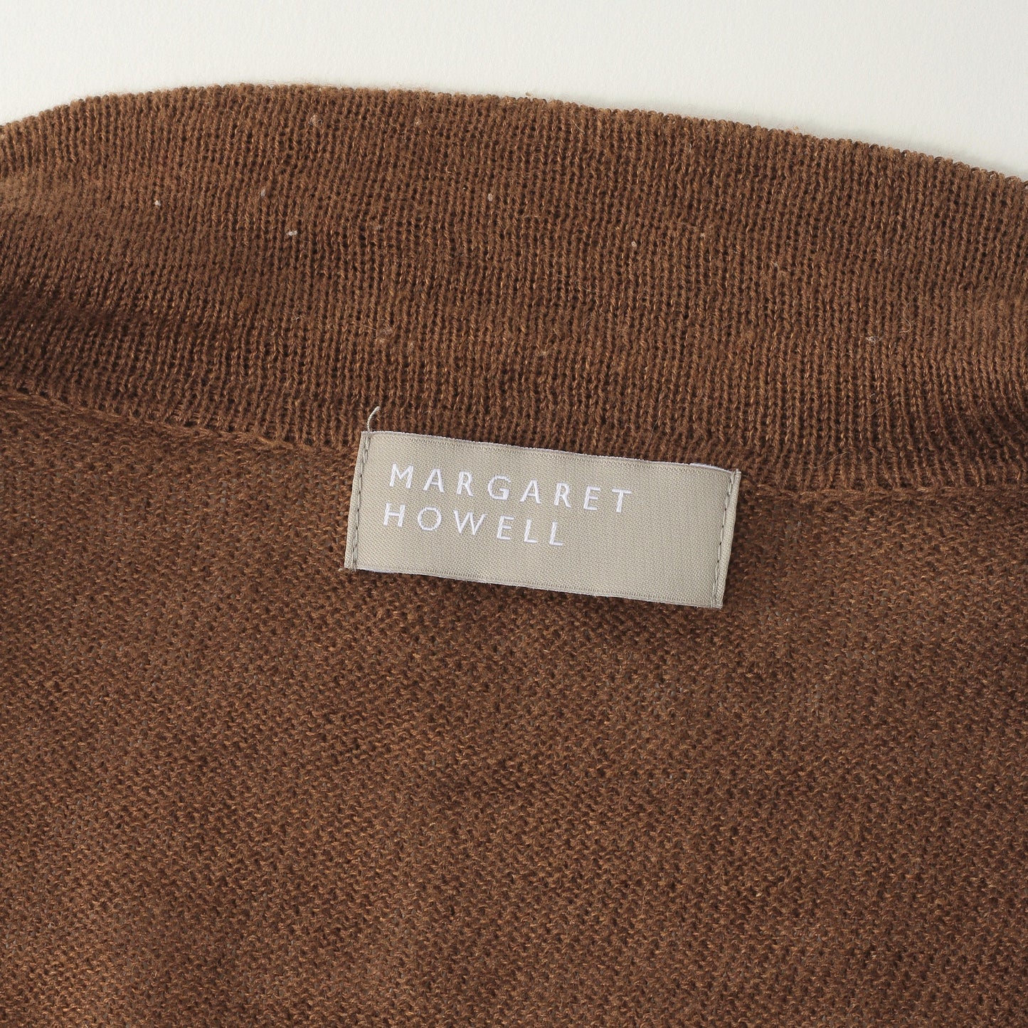 TWISTED LINEN COTTON CARDIGAN KNIT