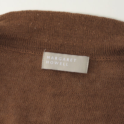 TWISTED LINEN COTTON CARDIGAN KNIT