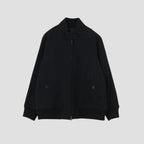 WOOL COTTON WHIPCORD BLOUSON