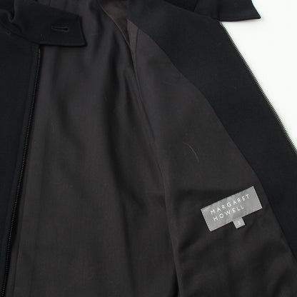 WOOL COTTON WHIPCORD BLOUSON