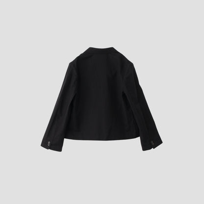 COTTON LINEN OXFORD JACKET