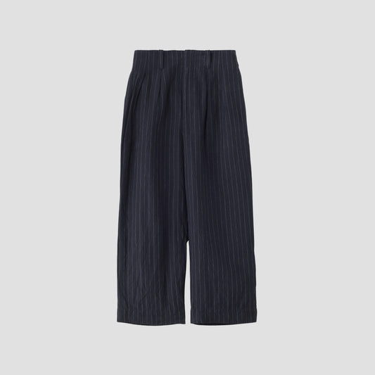 YARN DYED LINEN TROUSERS