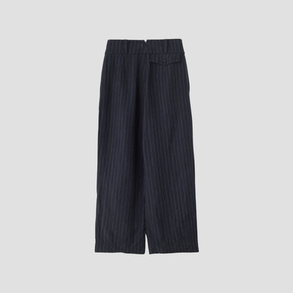 YARN DYED LINEN TROUSERS