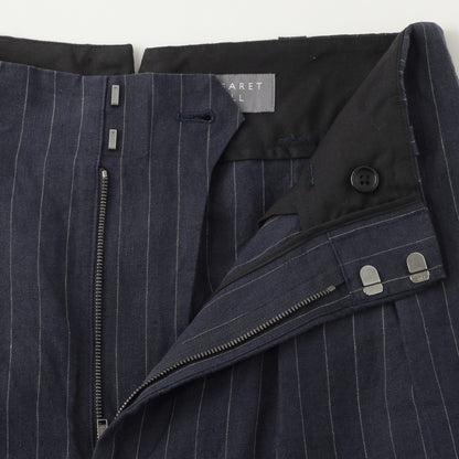 YARN DYED LINEN TROUSERS