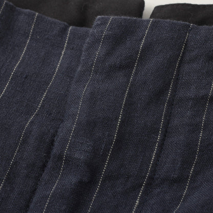 YARN DYED LINEN TROUSERS