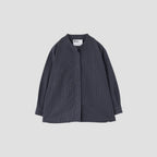 OFFSET STRIPE COTTON SHIRT