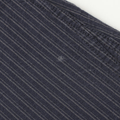 OFFSET STRIPE COTTON SHIRT
