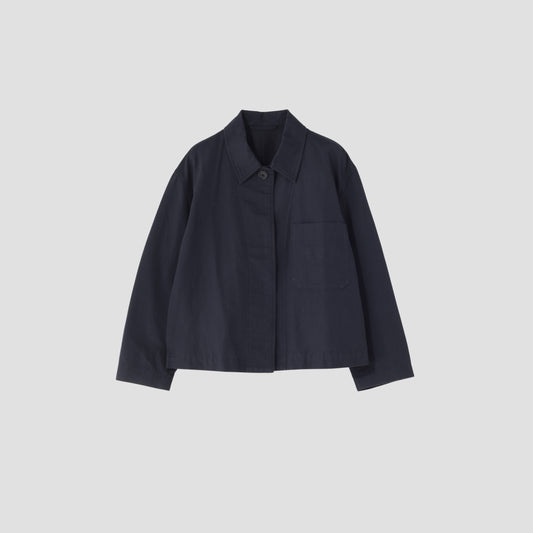 COTTON LINEN TWILL BLOUSON