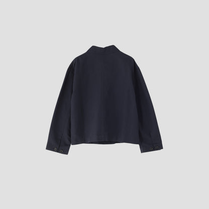 COTTON LINEN TWILL BLOUSON