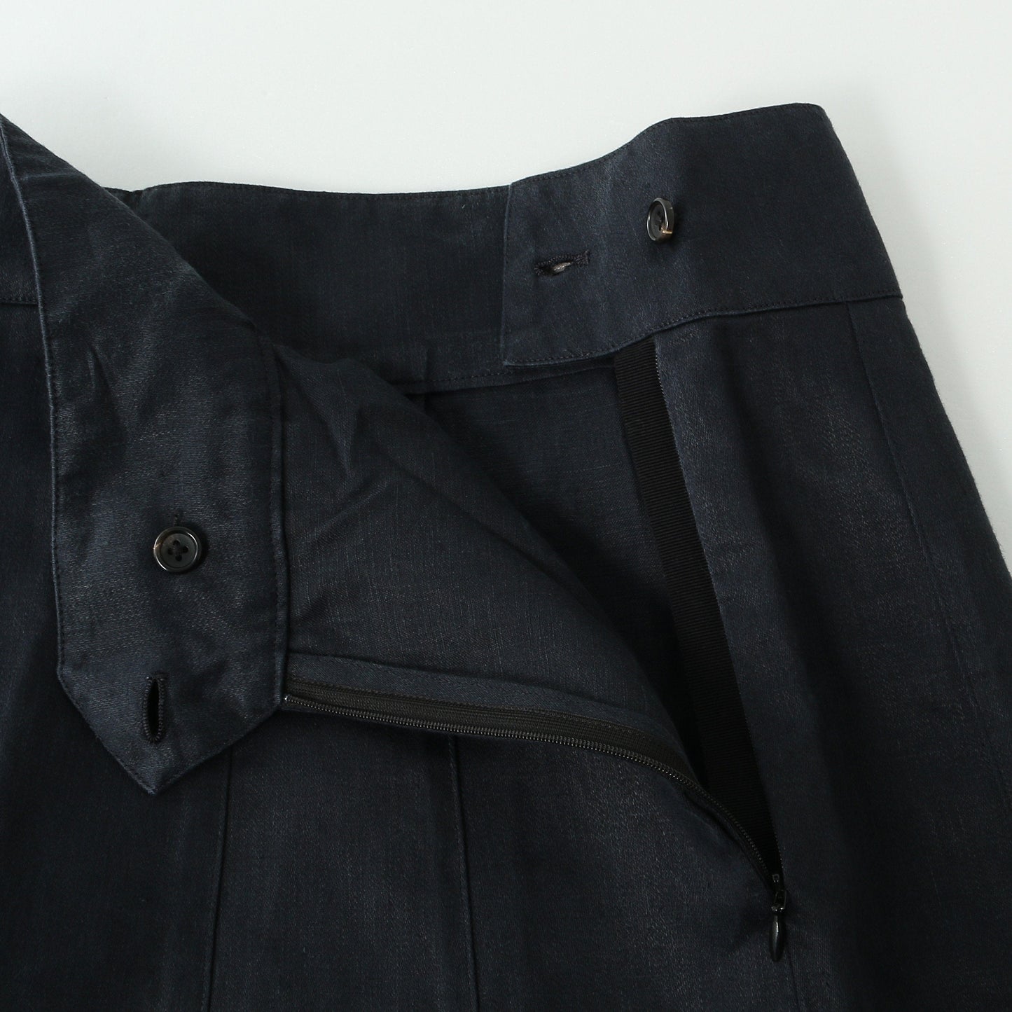 SANFORISED LINEN SKIRT