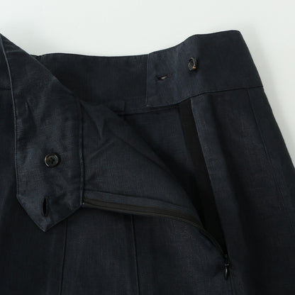 SANFORISED LINEN SKIRT