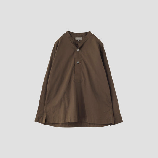 FINE COMPACT COTTON CHAMBRAY SHIRT