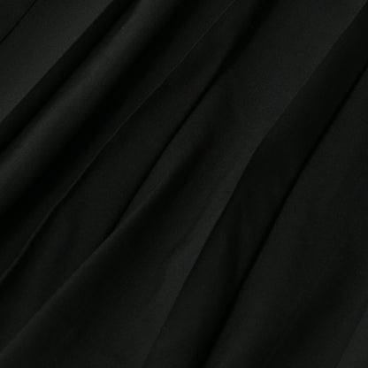 FINE WOOL POPLIN SKIRT