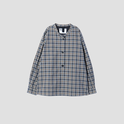 PLAINWEAVE COTTON CHECK SHIRT