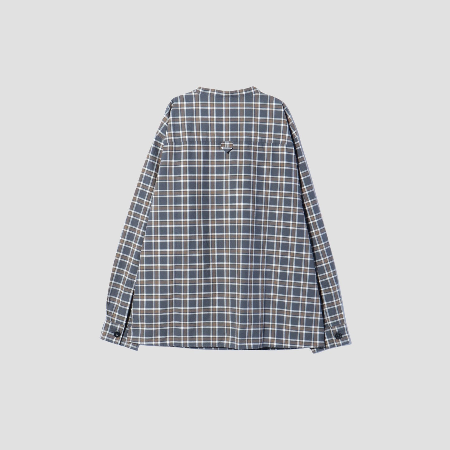 PLAINWEAVE COTTON CHECK SHIRT