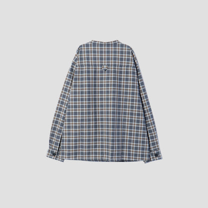 PLAINWEAVE COTTON CHECK SHIRT