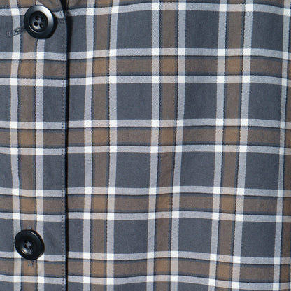 PLAINWEAVE COTTON CHECK SHIRT