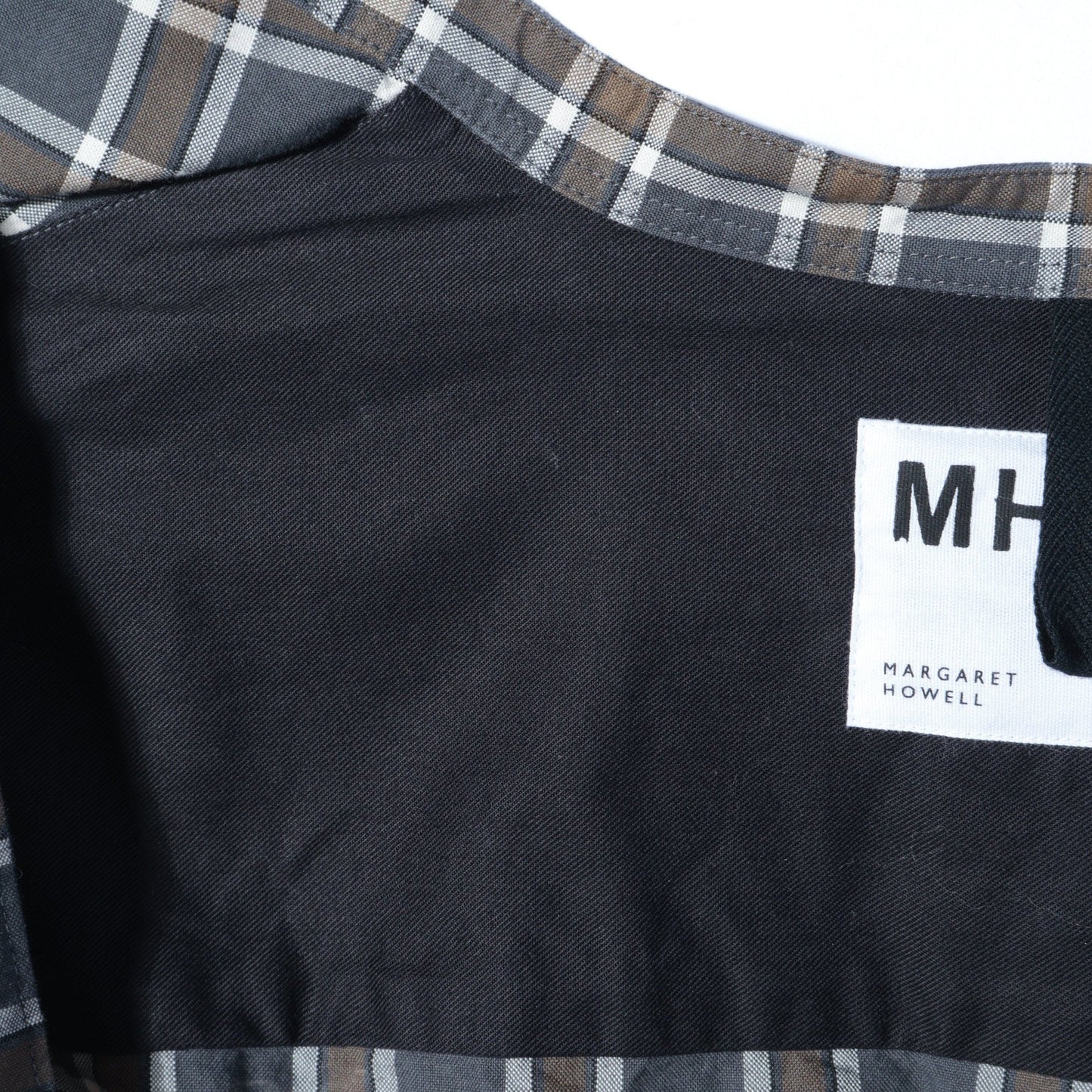 PLAINWEAVE COTTON CHECK SHIRT