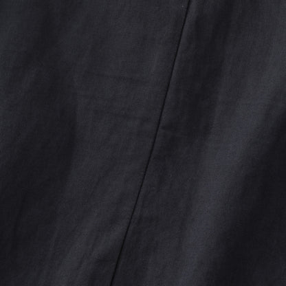 COTTON LINEN SILK POPLIN DRESS