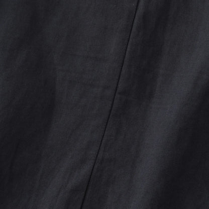 COTTON LINEN SILK POPLIN DRESS
