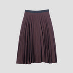 FINE WOOL GABARDINE SKIRT