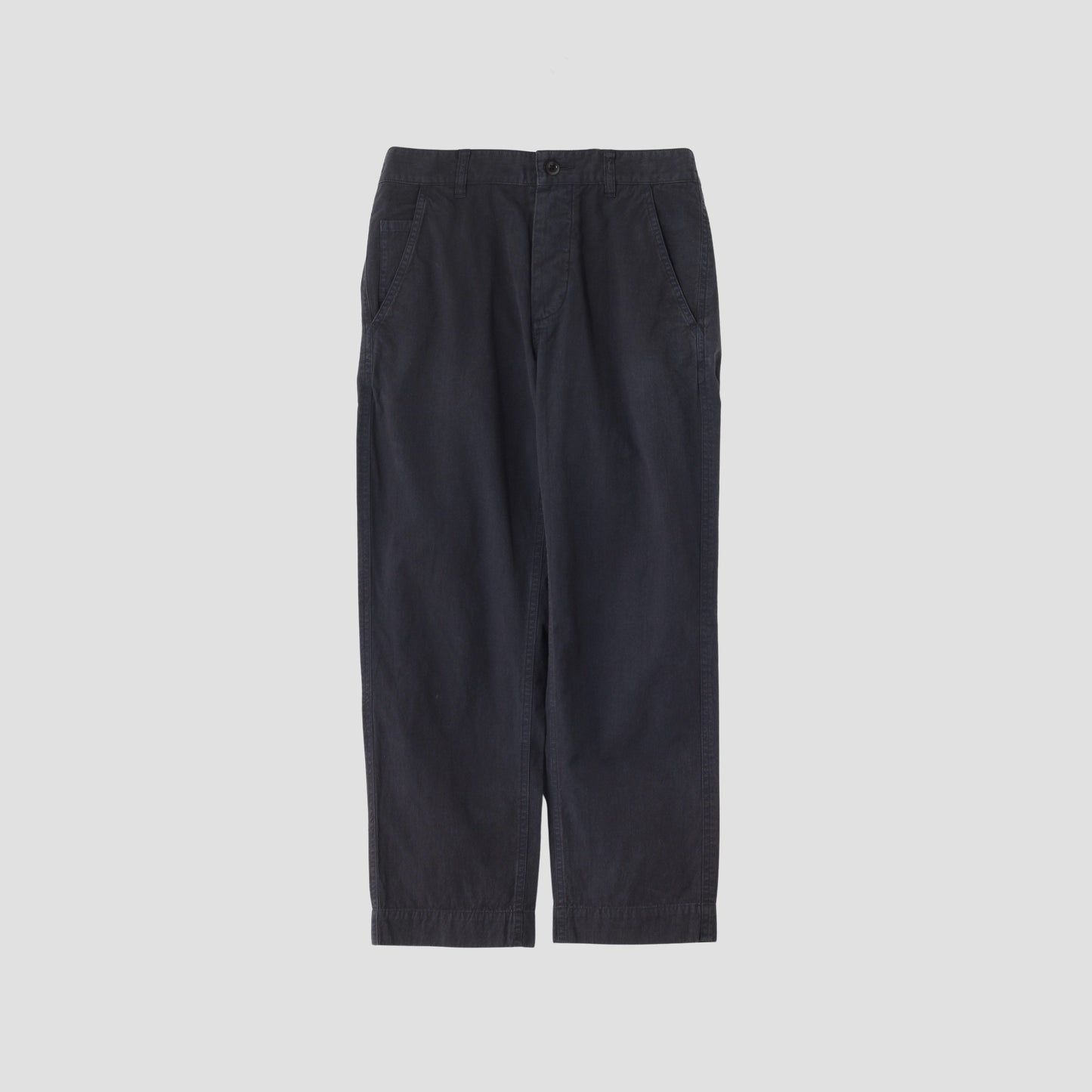 GARMENT DYE VINTAGE POPLIN TROUSERS