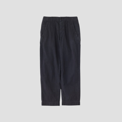 GARMENT DYE VINTAGE POPLIN TROUSERS