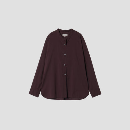 PIECE DYED WASHED COTTON SHIRT