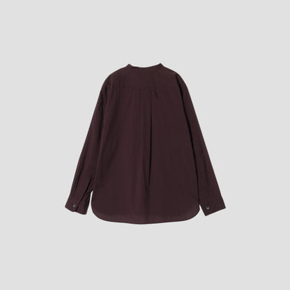 PIECE DYED WASHED COTTON SHIRT