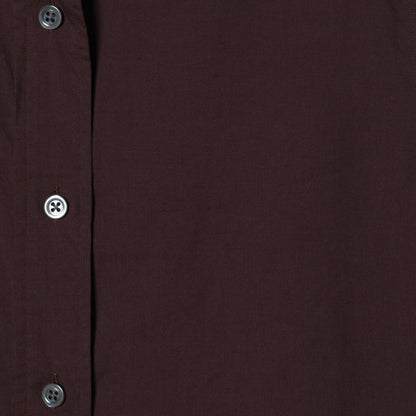 PIECE DYED WASHED COTTON SHIRT