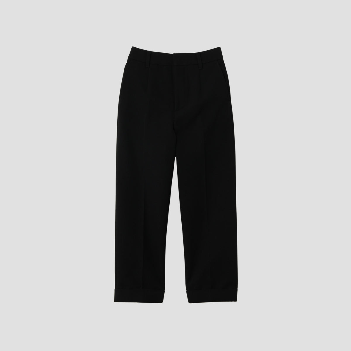 COTTON WOOL BARATHEA TROUSERS