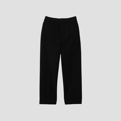 COTTON WOOL BARATHEA TROUSERS