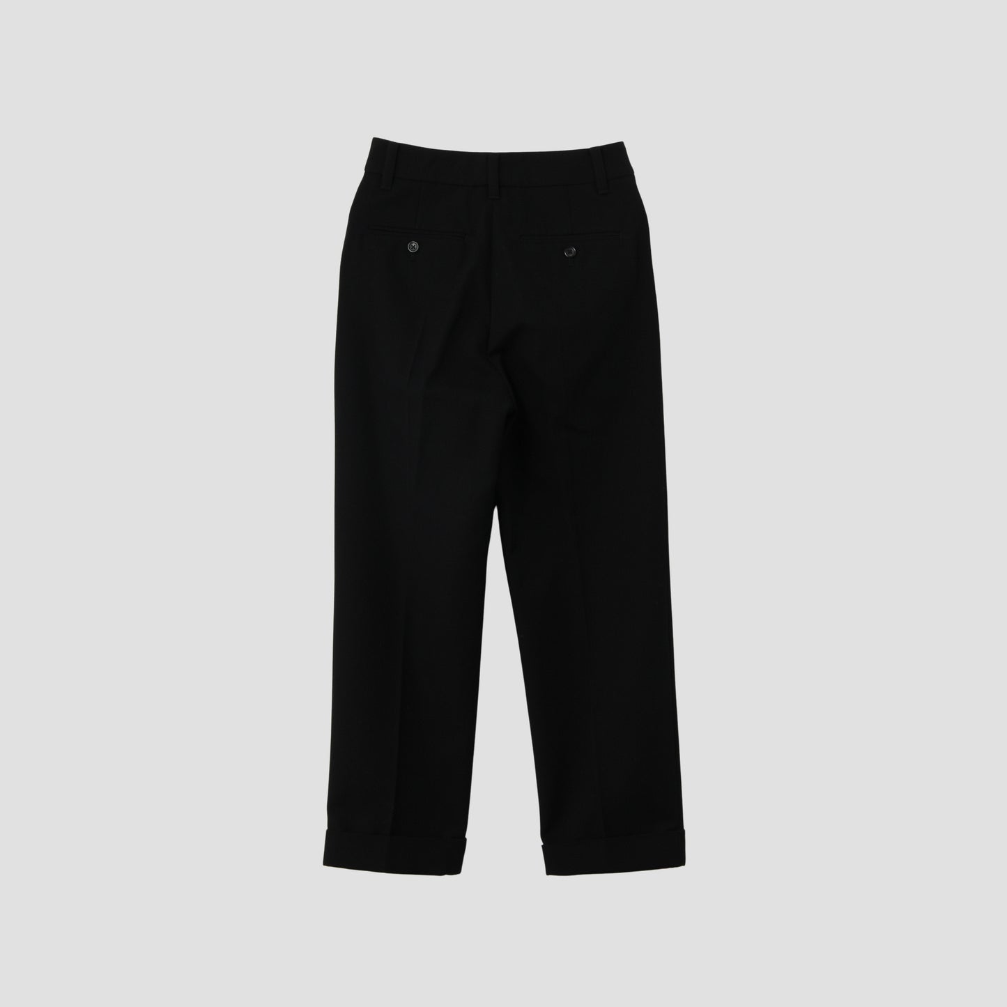 COTTON WOOL BARATHEA TROUSERS